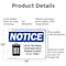 Signmission Lid Trash Container Remain Closed All Times, 14 in W x Rectangle, Aluminum OS-2PACK-NS-A-1014-L-15883 - alternate 3